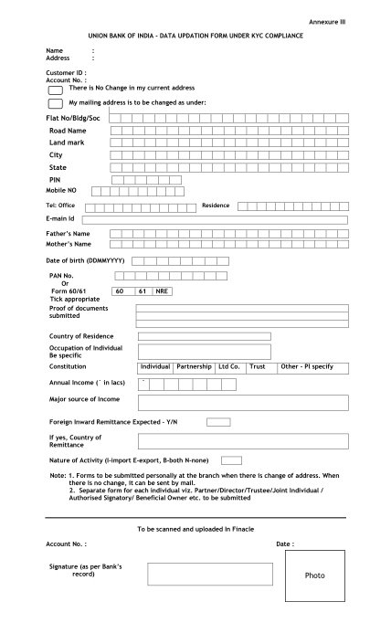 23 Kyc Form Page 2 Free To Edit Download Print CocoDoc