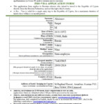 Application Form For Cyprus Pro Visa Beresin Flickr