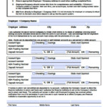 Download Bank Of America Direct Deposit Form PDF