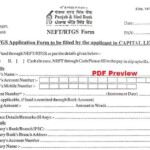 Download Punjab Sind Bank NEFT RTGS Form In PDF File Archives PDF