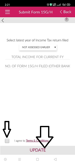 How To Submit Form 15G 15H In Axis Bank Through Axis Bank Mobile App