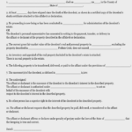 Probate Inventory Form For Illinois Universal Network