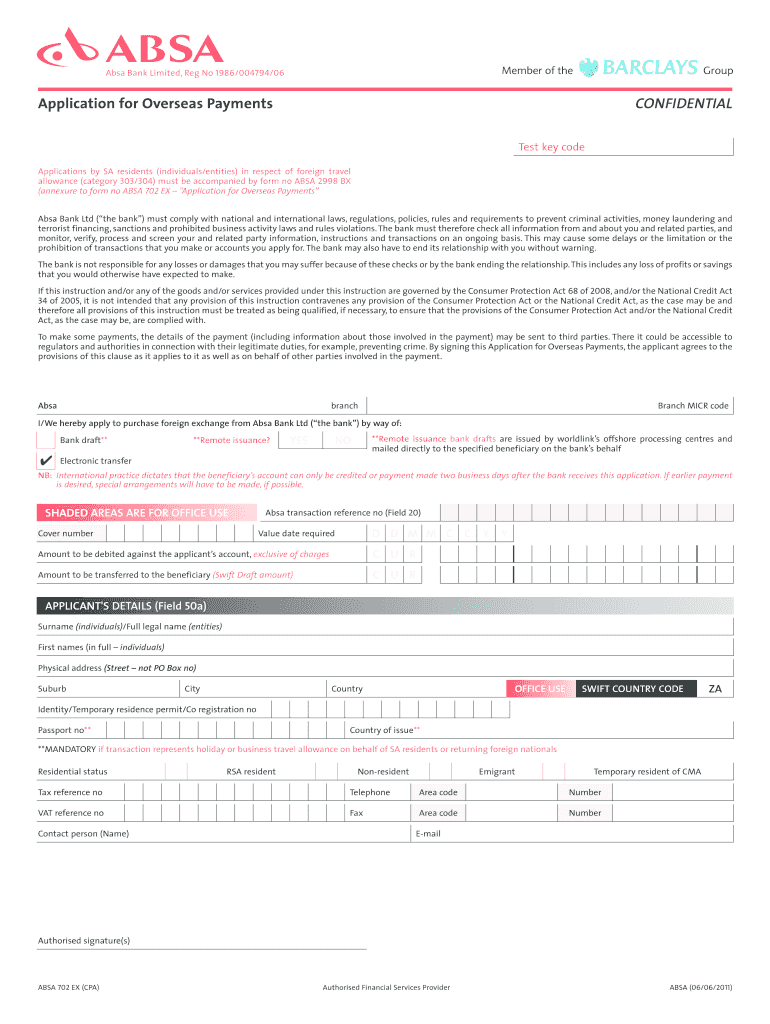 Absa Deposit Slip Pdf Fill Out And Sign Printable PDF Template SignNow