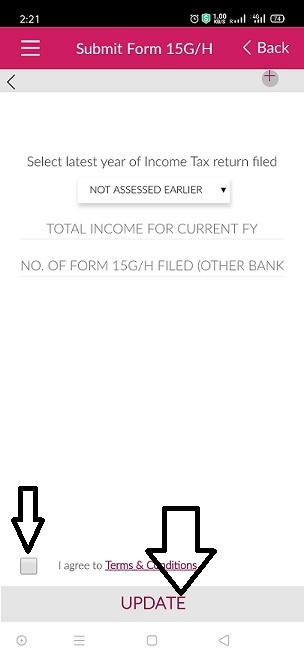 Axis Bank Form 15h Online Submission BankForm