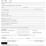 Bank Transfer Form Pdf Fill Online Printable Fillable Blank