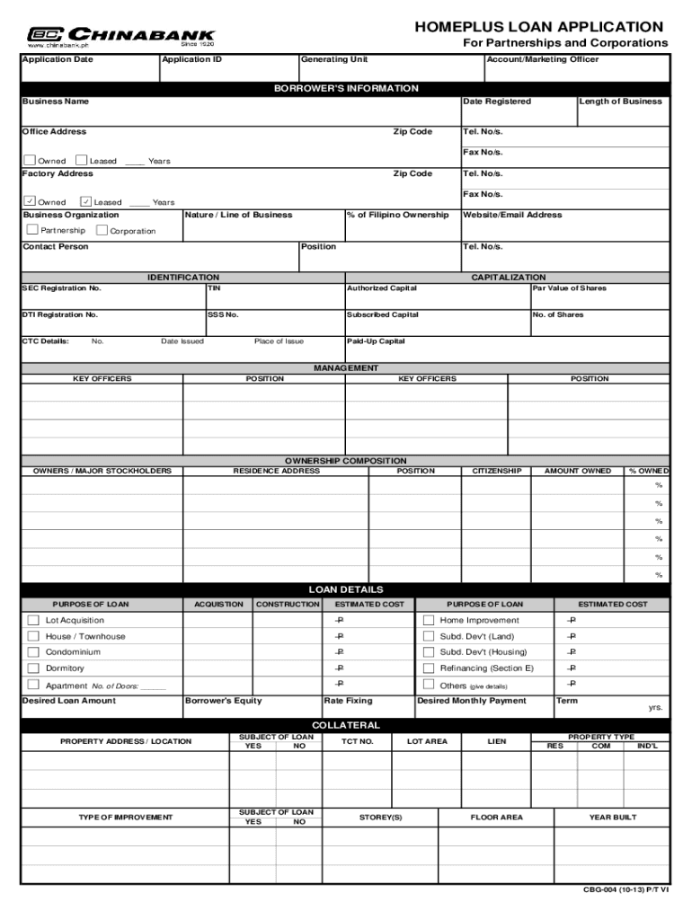 China Loan Form Fill Out Sign Online DocHub