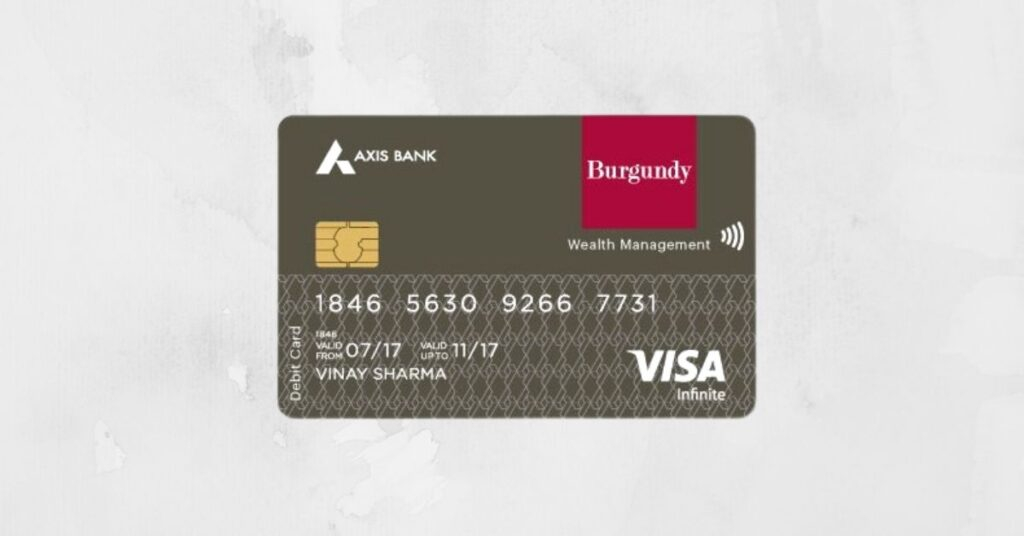 Detailed Review Axis Bank Burgundy Debit Card FinCards