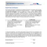 Dodd Frank Certificate Fill Out And Sign Printable PDF Template SignNow