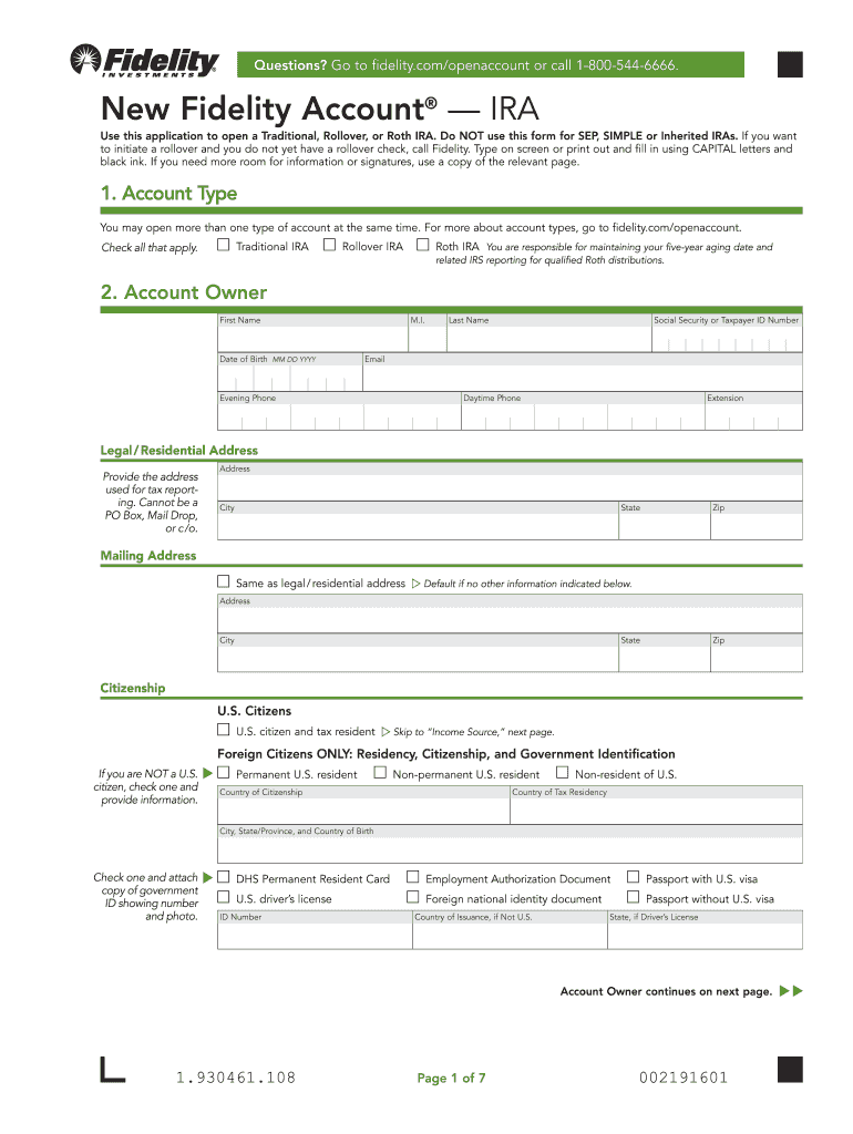 Fidelity Forms Fill Out Sign Online DocHub