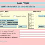Free Bank Forms Pdf Template Form Download Gambaran