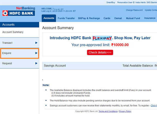 HDFC Bank Form 16A How To Download Form 16A Interest Certificate For