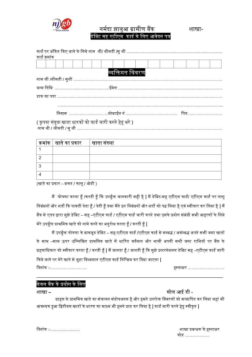 Narmada Jhabua Gramin Bank Online Application Form 2022 2023 EduVark