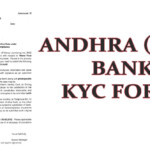 PDF Andhra UBI Bank KYC Form PDF Download Bank Form PDF