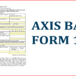 PDF Axis Bank Form 15H PDF Download Bank Form PDF