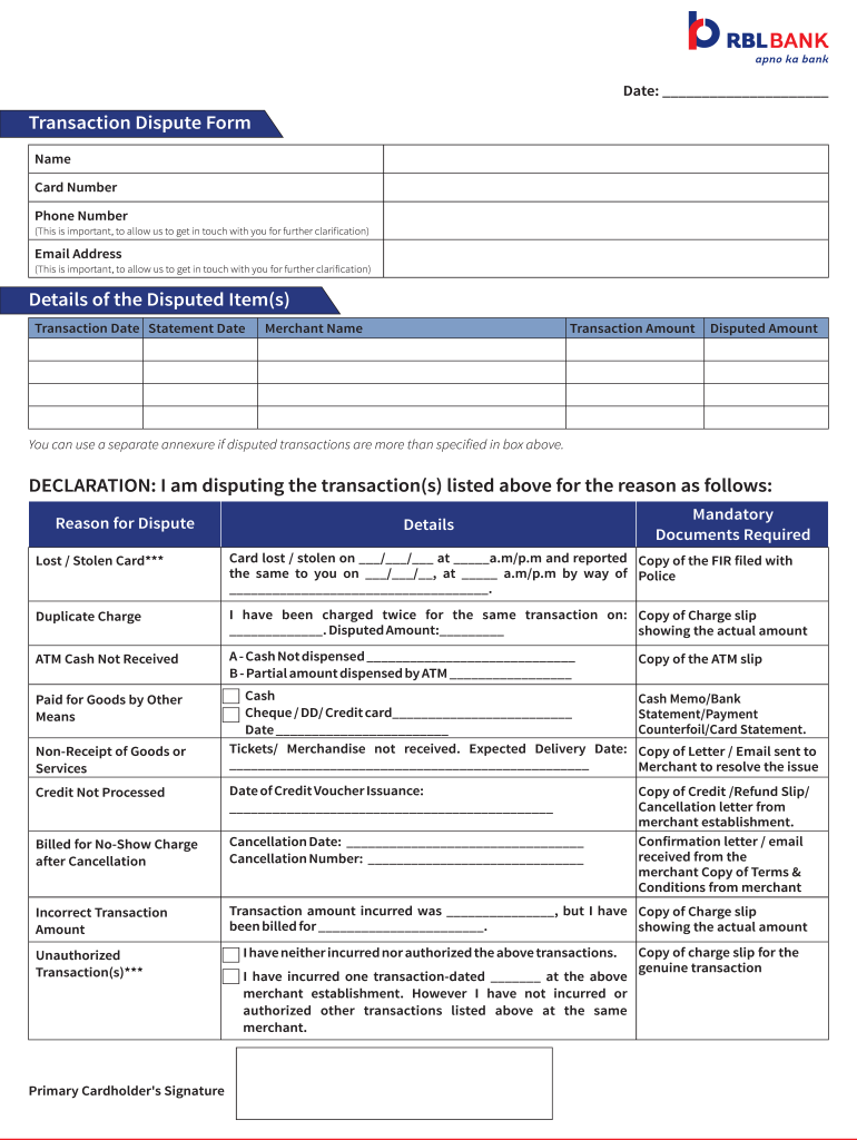 Rbl Credit Card Statement Pdf Download Fill Online Printable 