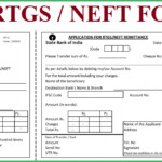 Sbi Neft Form Fillable Printable Forms Free Online