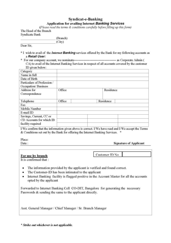 Syndicate Bank Online Application Form Download 2023 2024 Student Forum